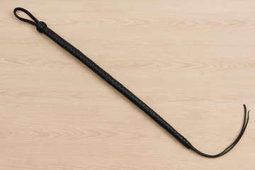 Custom Braided Leather Horse Whips