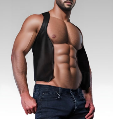 Berlin Bar Leather Vest for sale