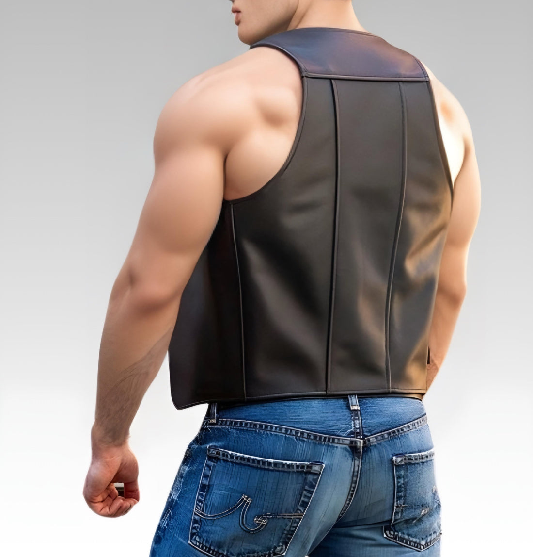 Erotic Berlin Bar Leather Vest for sale