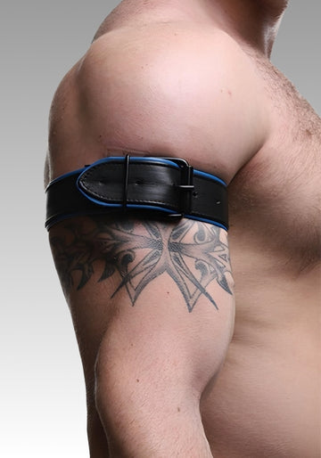 Leather Armband Trojan Blue for sale
