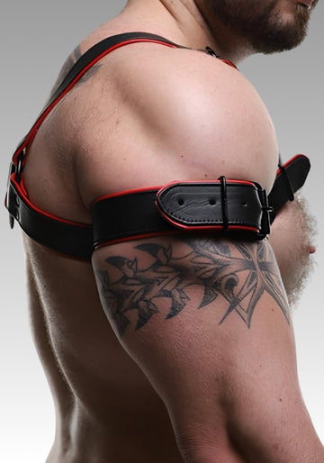 Leather Armband Trojan Red for sale