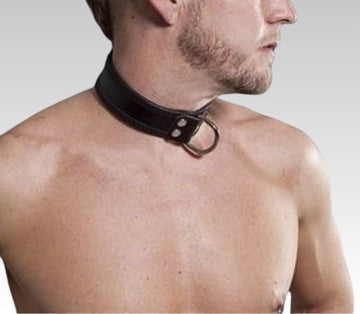 Leather Bondage Boy Collar for sale