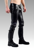 Leather Convertible Jeans for sale