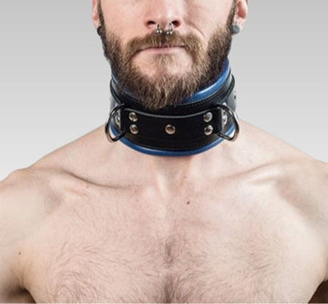 Slave Leather Collar Padding for sale