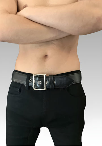Men’s Leather Belt Plain for sale