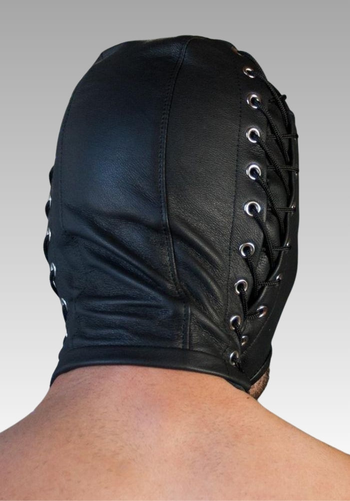 Open Mouth Bondage Hood for sale