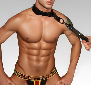 Leather Quick-Pull Choke Collar for sale
