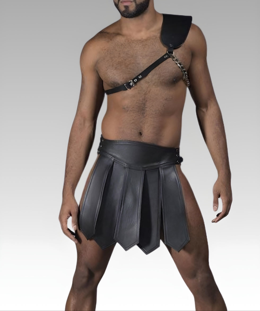 Leather Gladiator Kilt for sale