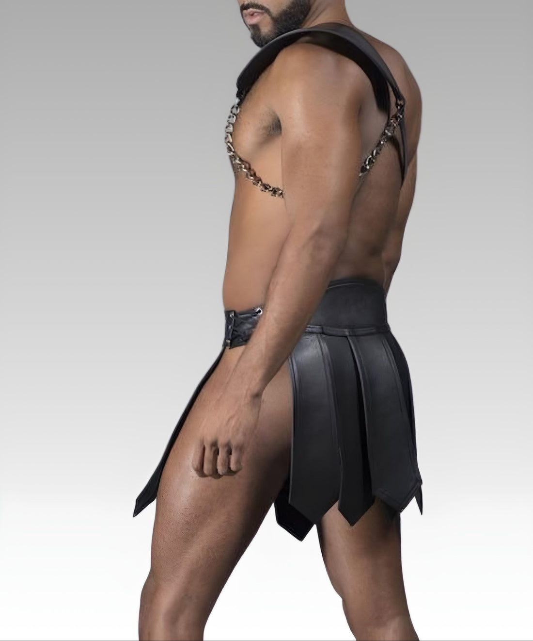 Leather Gladiator Kilt for sale