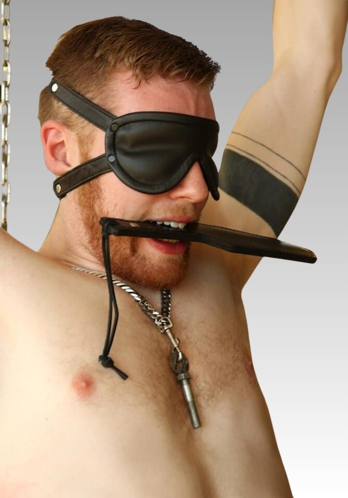 13" Mini Leather BDSM Paddle for sale