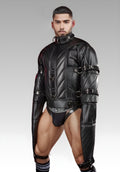 Ultra-Padded Leather Straitjacket for sale