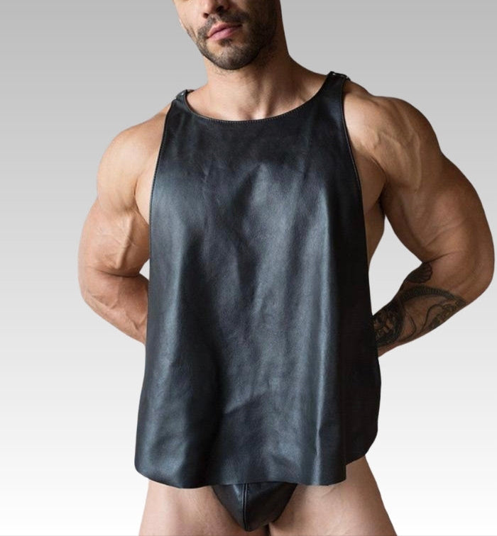 Leather Apron BDSM Harness, gay apron, Bar leather apron, leather apron club, mens leather apron, BDSM Harness for sale