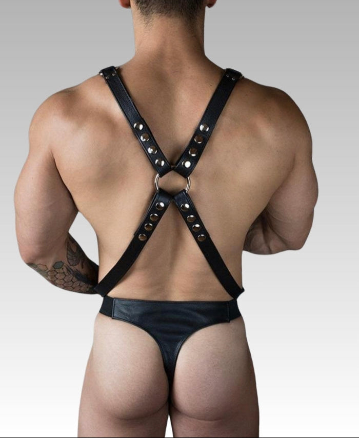 Leather Apron BDSM Harness, gay apron, Bar leather apron, leather apron club, mens leather apron, BDSM Harness for sale