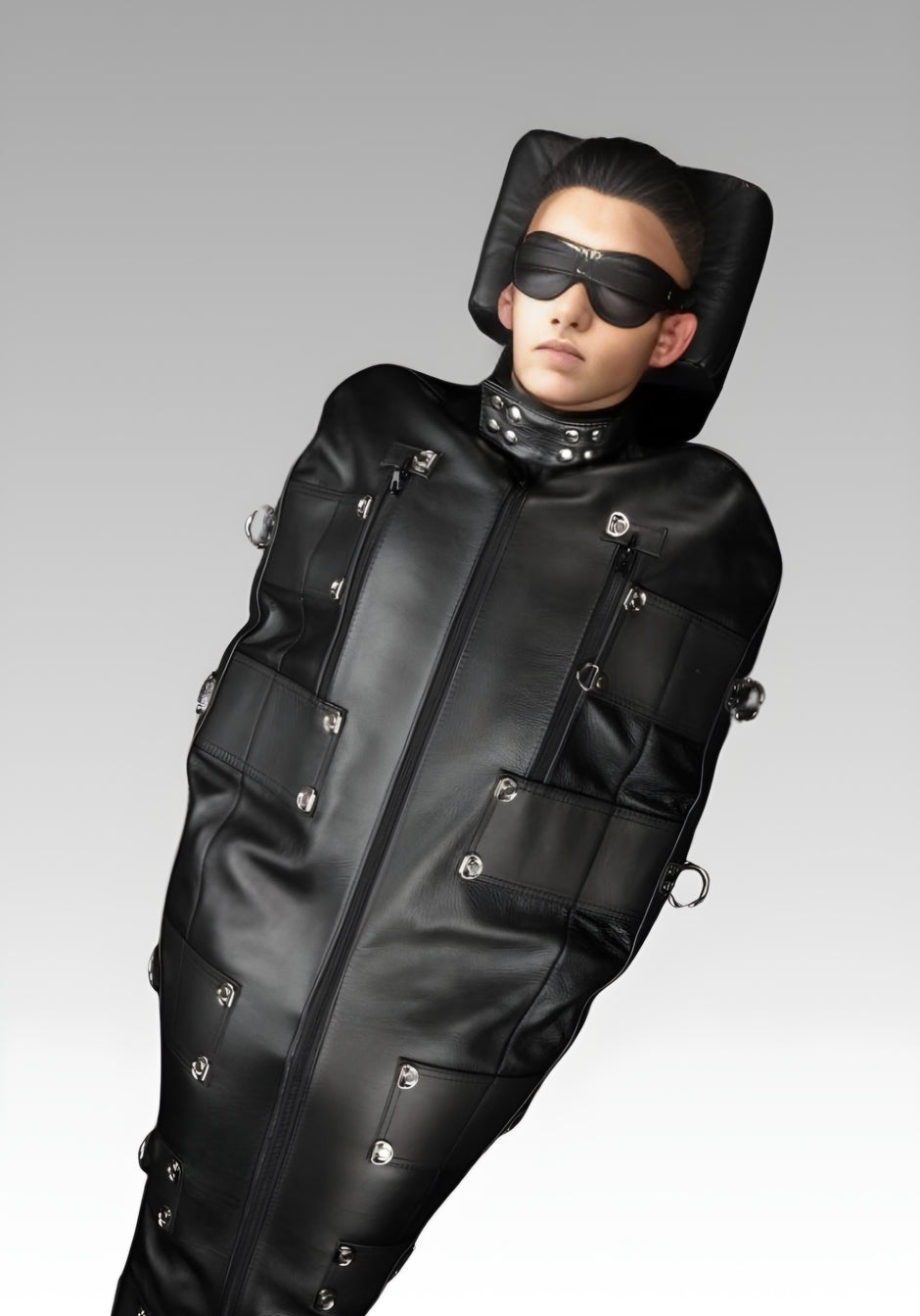 Leather BDSM Sleepsacks | Full-Body Bondage Restraint