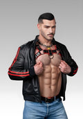 Men's Leather Sport Jacket for sale