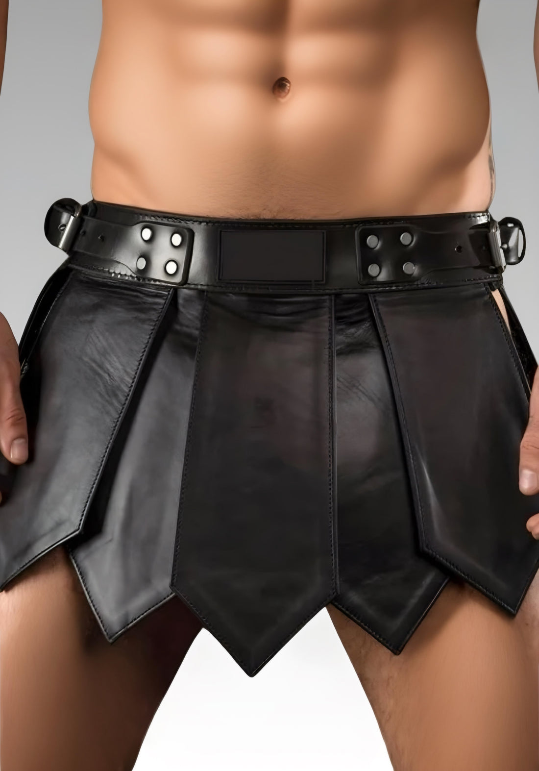 Leather Gladiator Kilt for sale