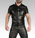 Lambskin Classic Leather Shirt for sale