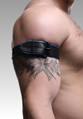 Leather Armband Trojan Blue for sale