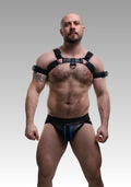 Leather Armband Trojan Blue for sale