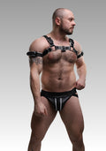 Leather Armband Trojan White for sale