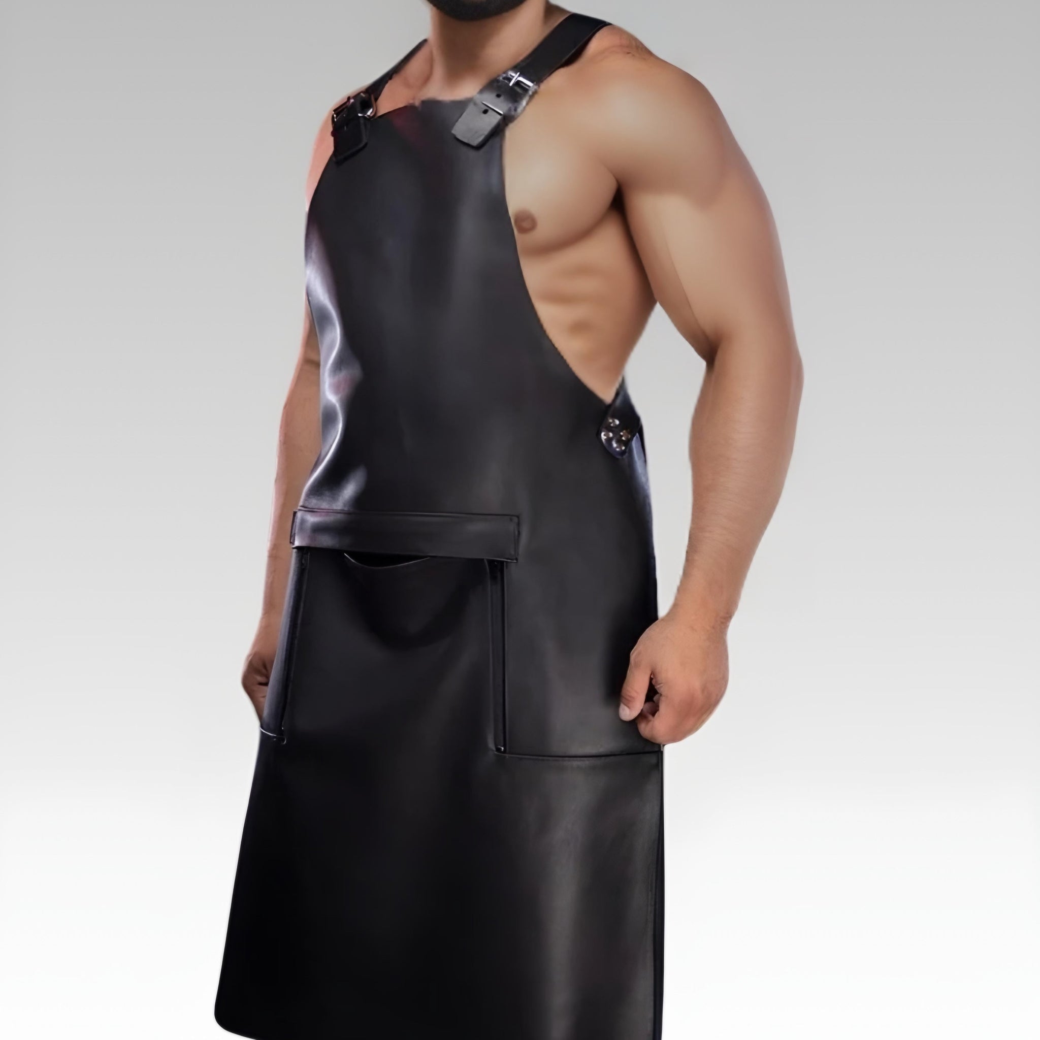 Butcher Leather Apron for sale 
