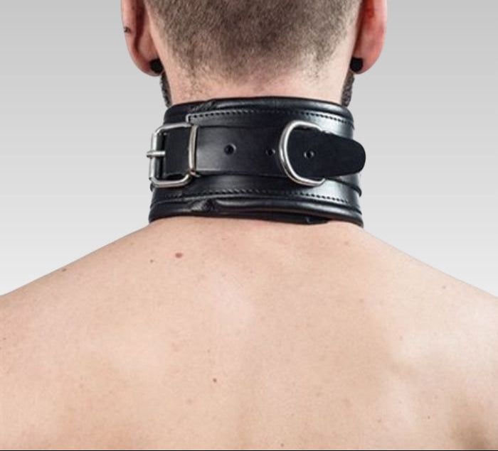 Slave Leather Collar Padding for sale