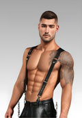 Leather Suspender Harness Combo for sale