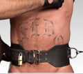 Leather Locking Waist Belt for sale