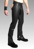 Men’s Leather Chaps 7-Snaps for sale
