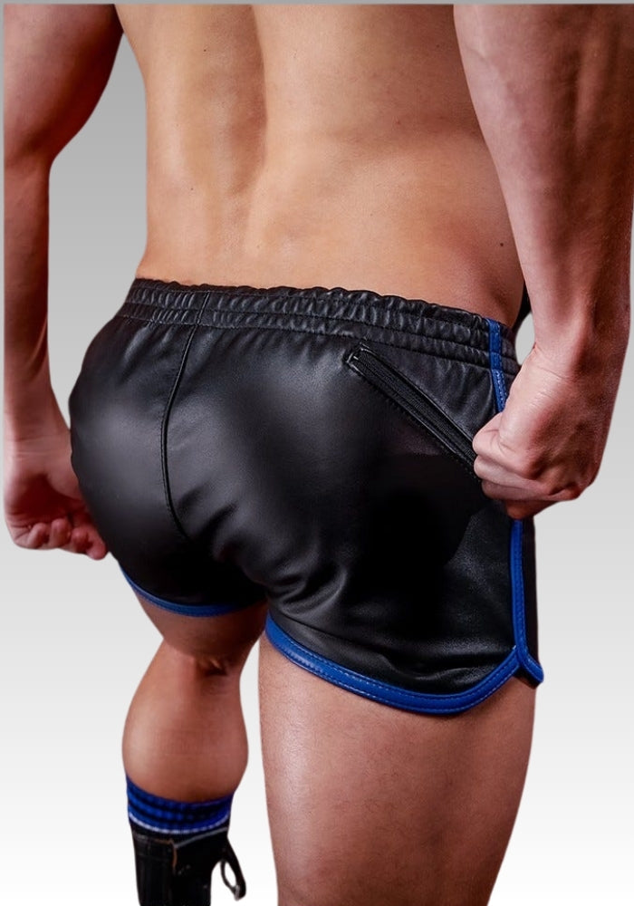 Leather Gym Shorts for sale