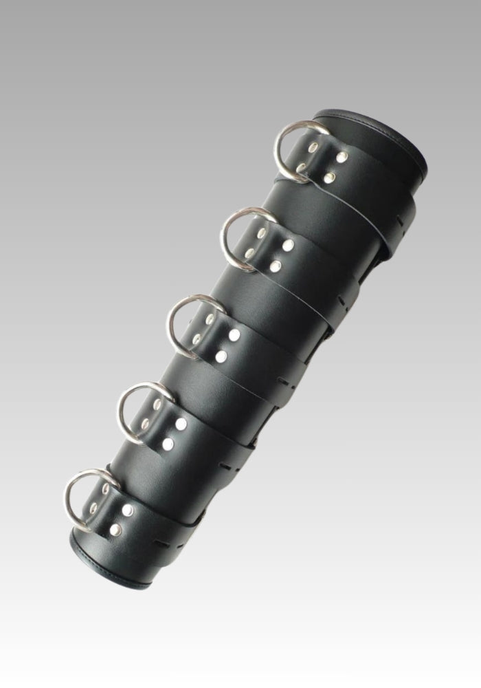 Arm Splints Locking Buckles, leather arm binder, BDSM arm restraints, BDSM leather restraints, bondage restraints for sale