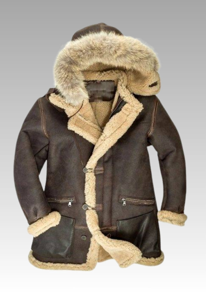 B-7 Aleutian WWII Sheepskin Parka