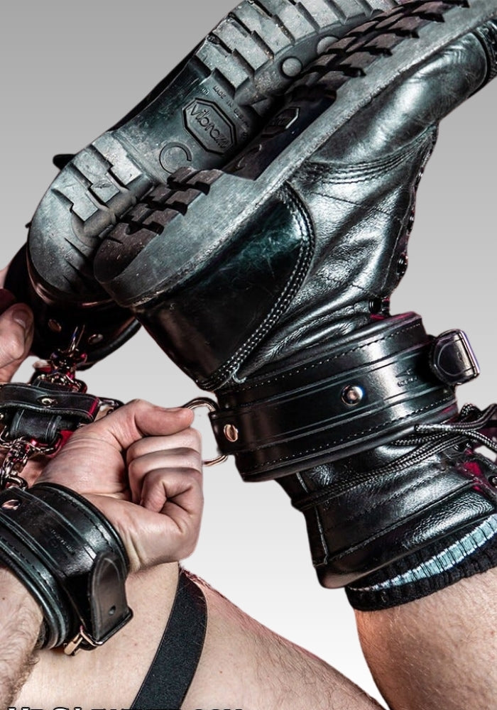 Essential Leather Ankle Restraints for sale