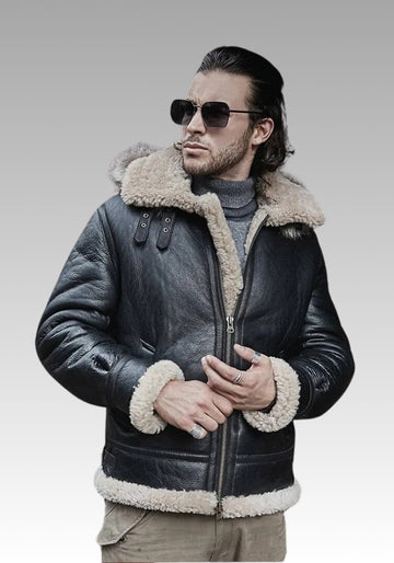 Francis B3 Bomber Jacket with Detachable Hood