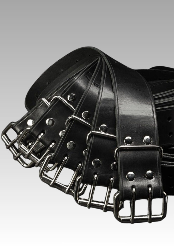 Leather Bondage Belts Set of 5 for sale