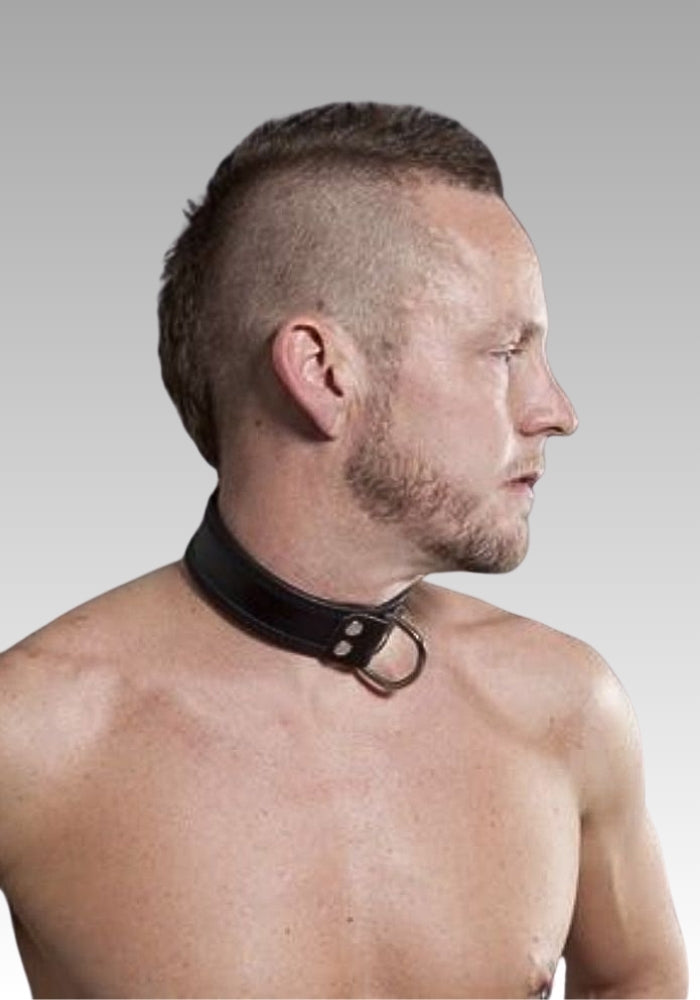 Leather Bondage Boy Collar for sale