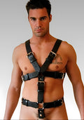 Mens Leather Body Harness for sale