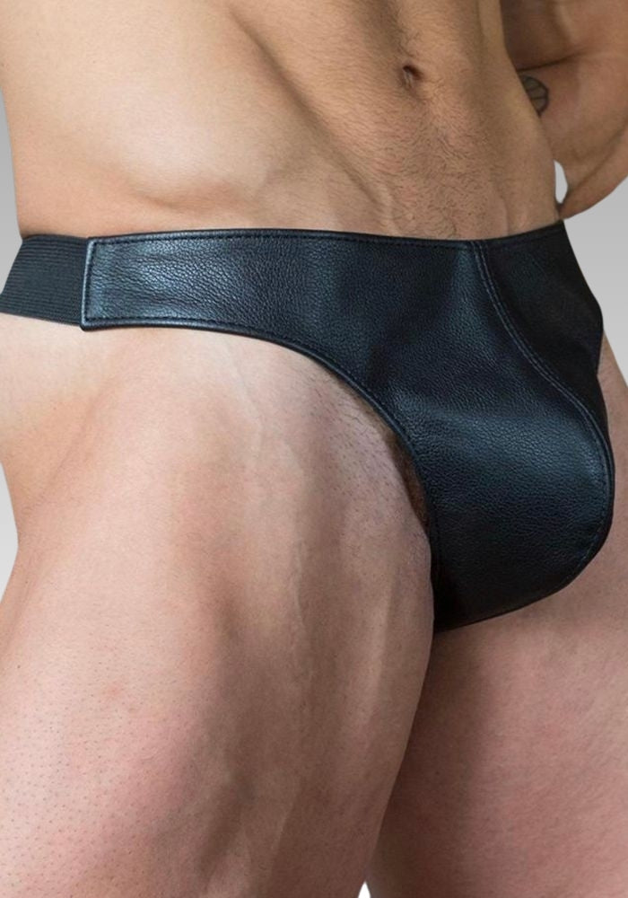 Men's Leather Thong, men thong underwear, jockstrap thong combo, men's leather thong, men's thong, sexy thong for sale