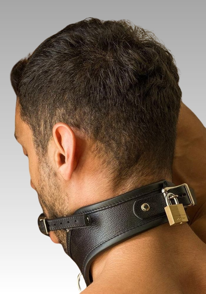 Posture Collar With Silicone Ball Gag for sale